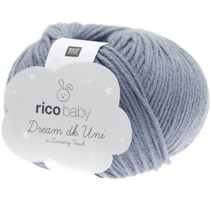 Fil à tricoter Rico Baby Dream Uni Dk - Rico Design(...) - 24 Bleu fumé