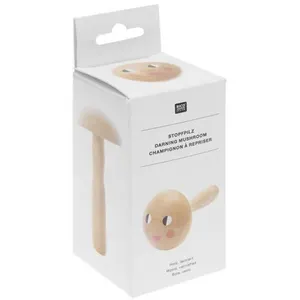 Kit champignon à repriser en bois - Rico Design(...) - Marron pas cher