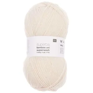 Pelote de laine à chaussettes à tricoter Superba bamboo UNI superwash ...