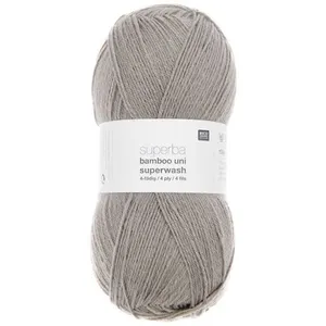 Pelote de laine à chaussettes à tricoter Superba bamboo UNI superwash ...