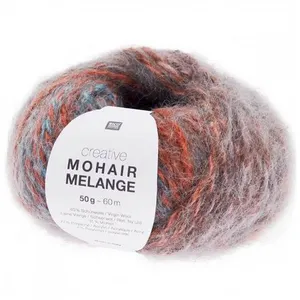 Pelote de laine et mohair à tricoter Creative Mohair Melange - 09 Pati...