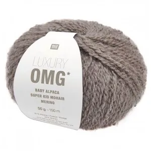 Fil exceptionnel à tricoter Luxury OMG - Rico Design(...) - 10 Taupe