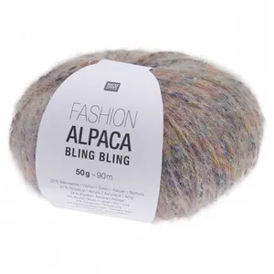 Pelote de Fashion Alpaca Bling Bling - Rico Design(...) - 2 Violet pas cher