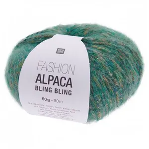 Pelote de Fashion Alpaca Bling Bling - Rico Design(...) - 4 Vert pas cher