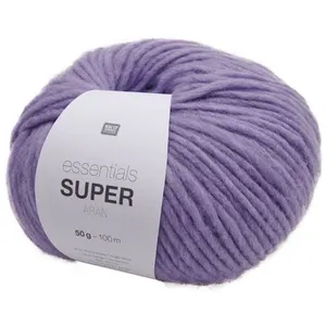 Pelote de laine à tricoter Essentials Super Aran -(...) - 05 Lilas