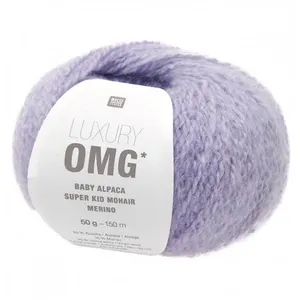 Fil exceptionnel à tricoter Luxury OMG -(...) - 05 Lilas clair pas cher