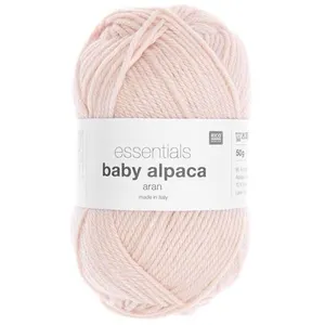 Fil exceptionnel à tricoter Essentials Baby Alpaca & Merino - 03 Poudr...