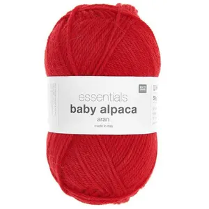 Fil exceptionnel à tricoter Essentials Baby Alpaca & Merino - 05 Rouge...