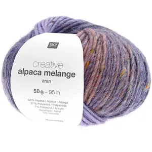Fil à tricoter Creative Alpaca Melange Aran - 006 Multicolore Hiver - ...
