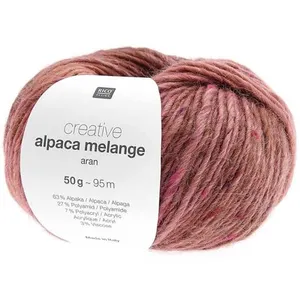 Fil à tricoter Creative Alpaca Melange Aran - 004 Multicolore Abricot ... pas cher