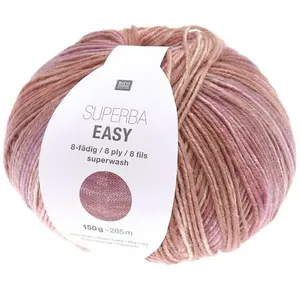Laine à chaussette Superba Easy 8 fils - 150GR - Rose (002 - Berry) - ... pas cher