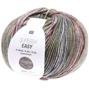 Laine à chaussette Superba Easy 8 fils - 150GR - Gris (005 - Autumn) -... pas cher