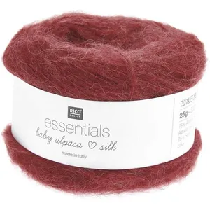 Fil exceptionnel à tricoter Essentials Baby Alpaca Loves Silk - 25GR -...