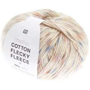 Pelote de coton Creative Cotton Flecky Fleece dk - Multicolore (003 - ...