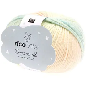 Laine - RICO DESIGN - Baby Dream dk - 50 g - Couleur Pastel - Douce et fine