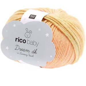 Fil à tricoter Rico RICO BABY DREAM LUX TOUCH - Rico Design(...) - 021 Eté