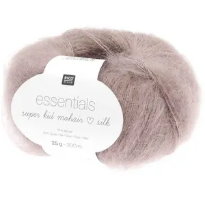 Fil à Tricoter ESSENTIALS SUPER KID MOHAIR LOVES SILK: Luxe, Douceur e... pas cher