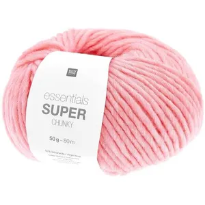 Laine à tricoter Essentials SUPER Chunky 50 gr -(...) - 021 Rose pas cher