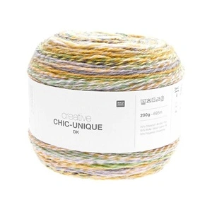 Rico Design Pelote de Laine à Tricoter Creative Chic Unique DK - 200GR