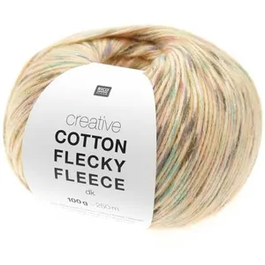 Pelote de coton Creative Cotton Flecky Fleece dk - Multicolore (014 - ... pas cher