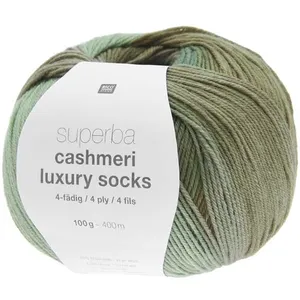 Pelote de Laine à Chaussettes Superba Cashmeri Luxury Socks 4 fils - 1...