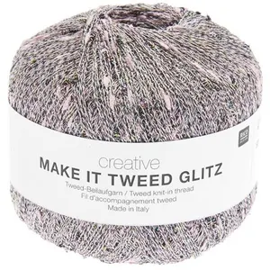 Rico Design Creative Make It Tweed Glitz de : Une touche d'éclat pour des créations scintillantes(...) - 03 Rose