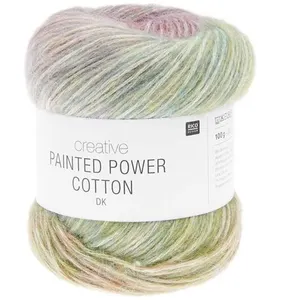 Creative Painted Power Cotton DK 100g de : Couleurs vibrantes et douce...