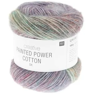 Creative Painted Power Cotton DK 100g de : Couleurs vibrantes et douce...
