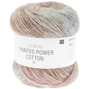 Creative Painted Power Cotton DK 100g de : Couleurs vibrantes et douce...