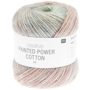 Creative Painted Power Cotton DK 100g de : Couleurs vibrantes et douce...