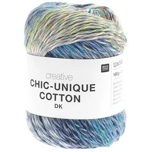 Rico Design Pelote de coton Creative Chic-Unique Cotton DK 100g de : L'alliance parfaite de la créativité et de la légèreté(...) - 06 Fresh