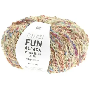 Pelote d'Alpage et de Coton à tricoter Fashion Fun Alpaca Cotton Blend...