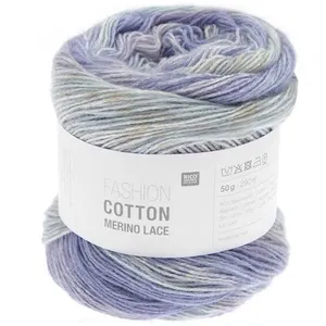 Pelote de Coton et de laine Fashion Cotton Merino Lace -(...) - 05 Ski... pas cher