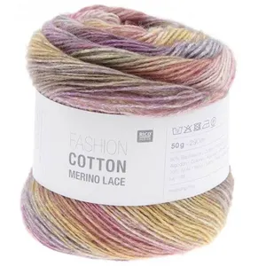 Fil à tricoter - RICO DESIGN - Fashion Cotton Merino Lace - 290 m - 50... pas cher