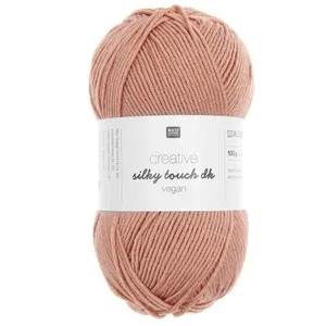 Fil à tricoter Creative Silky Touch Dk Vegan - 100gr - 32 Rose saumon ...