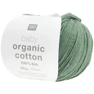 Pelote de coton Baby organic cotton - 100% BIO - 12 Vert Sapin - 12 Ve...