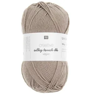 Fil à tricoter Creative Silky Touch Dk Vegan - 100gr - 34 marron galet...