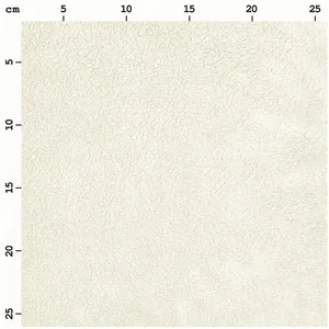 Tissu Rico Design doudou peluche vendu au mètre(...) - 01 Creme