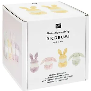 Comparateur de prix : Ricorumi Kit À Crochet "Coquetier De Pâques