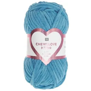 Découvrez la Douceur de la Pelote Velours Creative Chenillove Néon 50G...