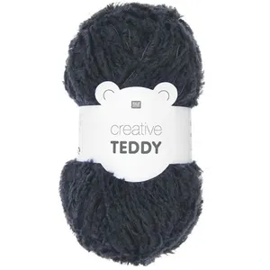 Fil à tricoter Creative Teddy - 100 Gr - Rico Design(...) - 03 Bleu Marine