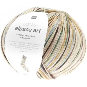Pelote de Laine Socks Alpaca Art 4 fils - 100g - : Chaussettes Douces ...