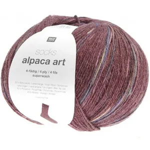 Pelote de Laine Socks Alpaca Art 4 fils - 100g - : Chaussettes Douces ...