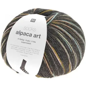 Pelote de Laine Socks Alpaca Art 4 fils - 100g - : Chaussettes Douces ...