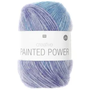 Pelote de laine Creative Painted Power - 100GR -(...) - 013 Bleu Ocean pas cher