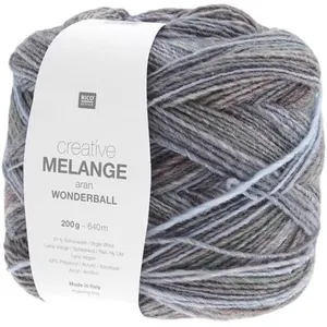 Pelote de laine Creative Melange Aran Wonderball - 200 GR - 28 Multico...