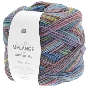 Pelote de laine Creative Melange Aran Wonderball - 200 GR - 27 Multico...