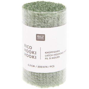 Fil à nouer 6,5 cm - Rico Hooki Hooki - Rico Design(...) - Vert Sauge