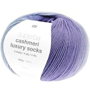 Pelote de Laine à Chaussettes Superba Cashmeri Luxury Socks 4 fils - 1...