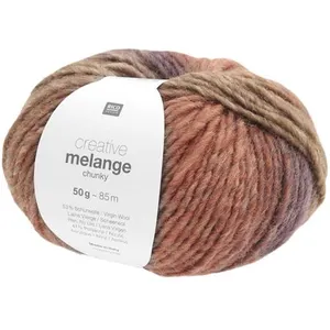 Pelote de laine à tricoter CREATIVE MELANGE CHUNKY - 77 Autumn leaves ...